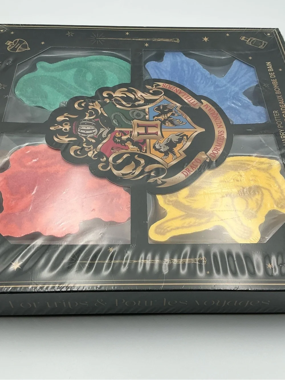 Harry Potter Themed Bath Bomb Party Favor Set – Red, Green, Yellow, Blue